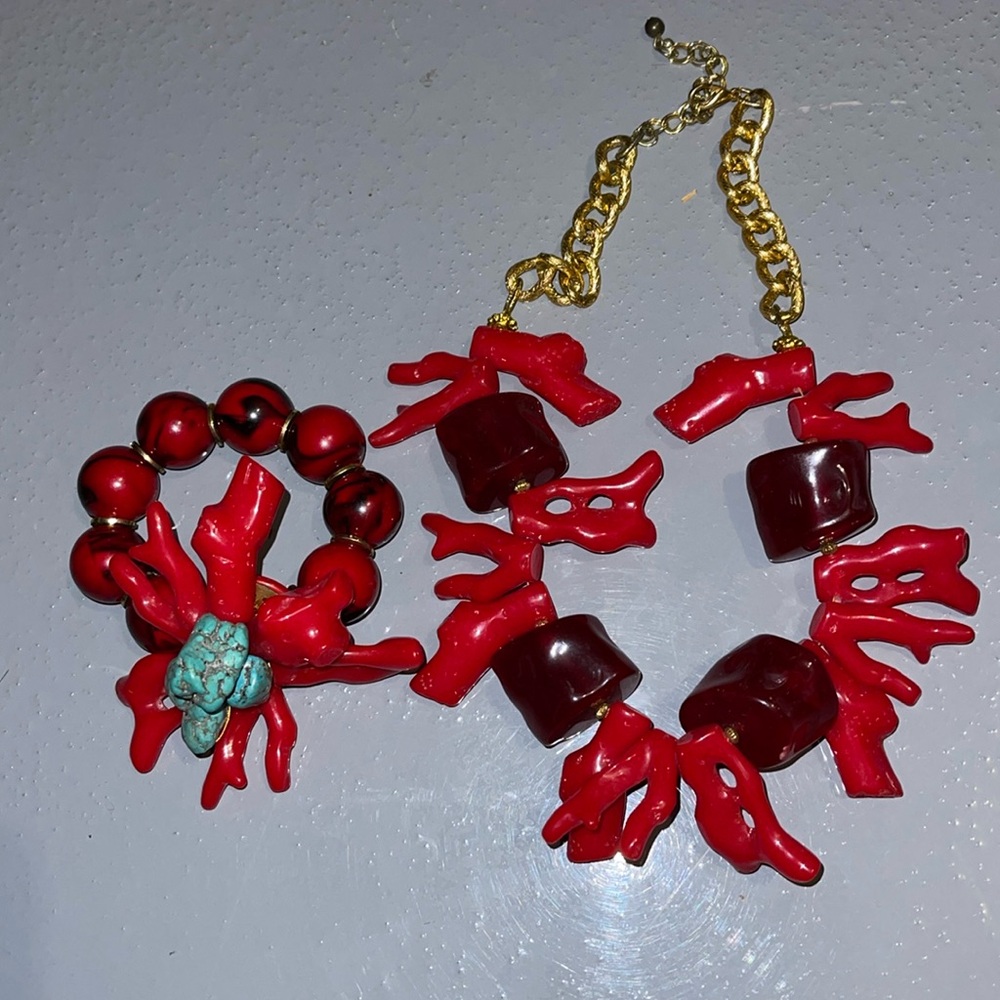 Set of Necklace & Bracelet